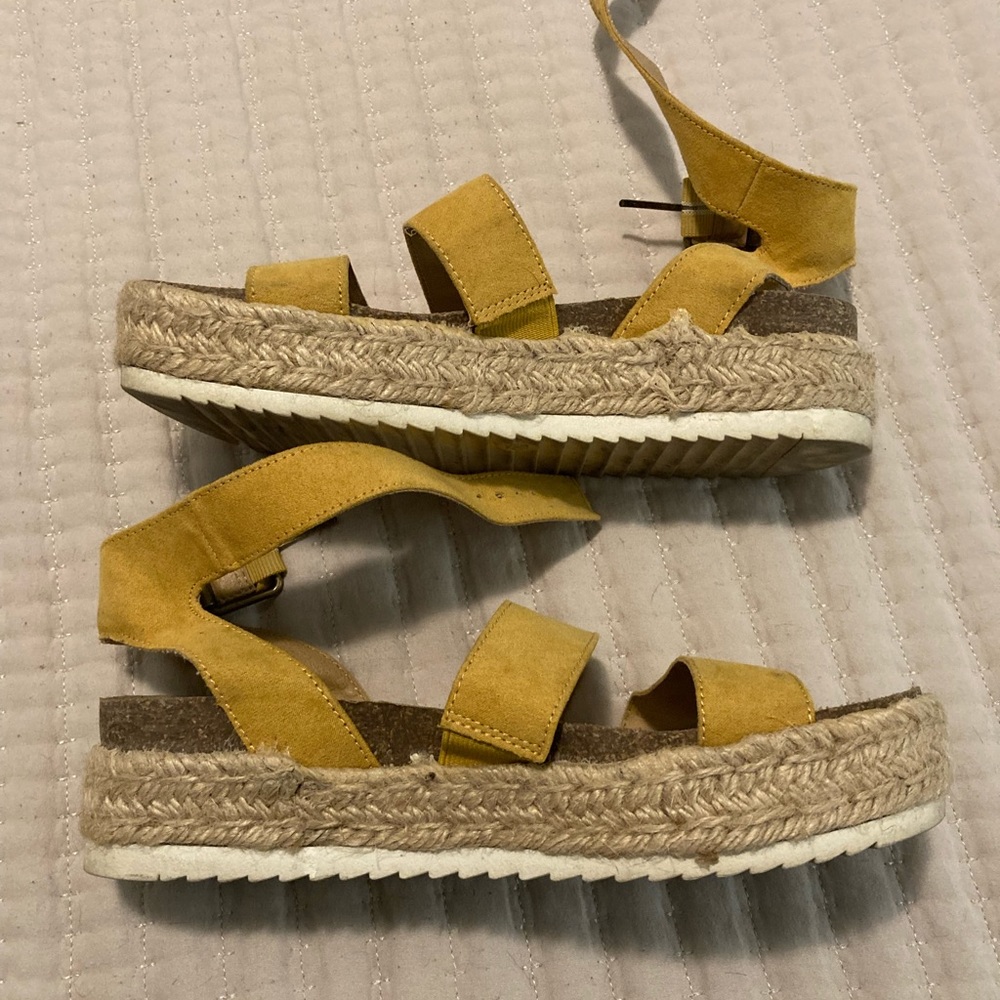 Yellow Espadrilles